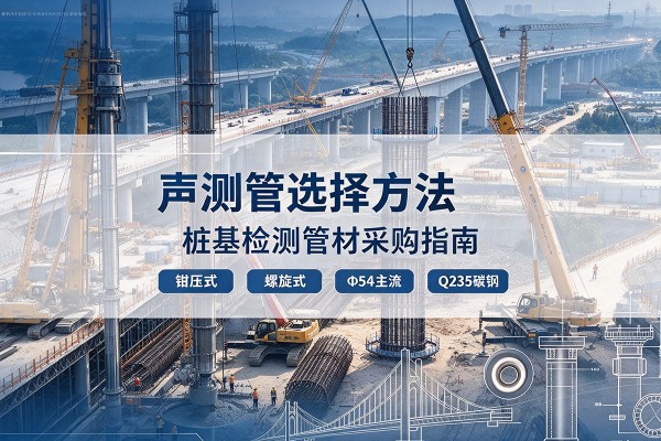 怒江声测管选型标准